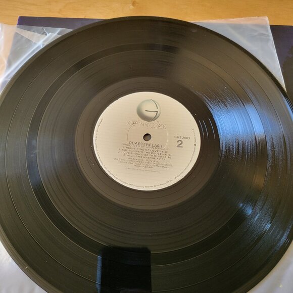 Quarterflash Self-Titled Vinyl LP 1981 Geffen Records GHS 2003 Pop Rock LP5 - Picture 4 of 9